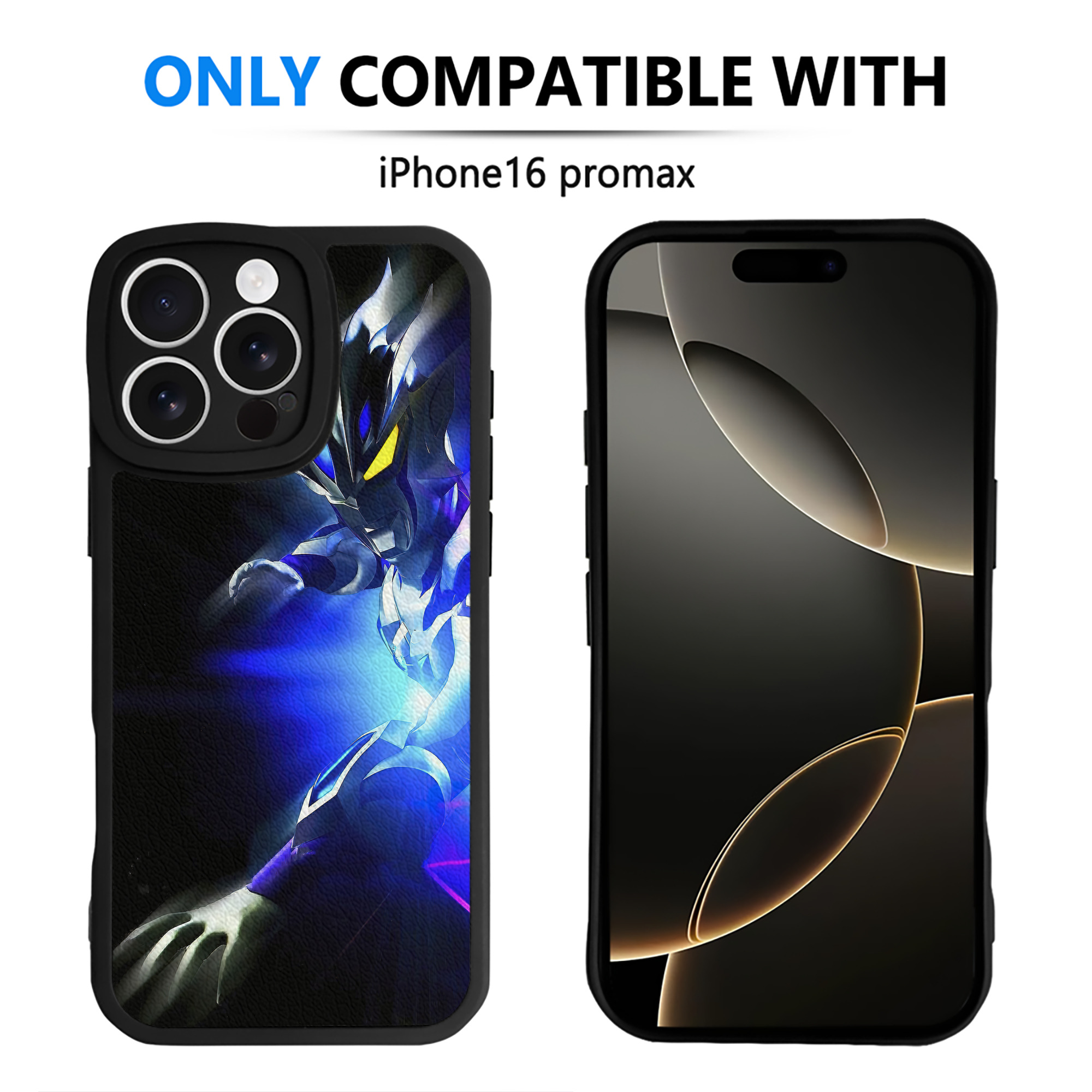 （画像用） ウルトラマン Ultraman 【iPhone 16シリーズ対応】シリコンスマホケース（レザー調） 材質：シリコン